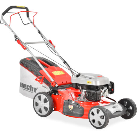 Benzin Rasenmäher mit Antrieb 51 cm Schnittbreite 5,2PS 3,8kW 5in1 Mulcher Mäher