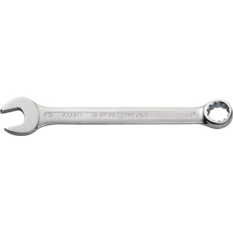 PROMAT Ringmaulschlüssel SW 6 mm Länge 100 mm Form A CV-Stahl