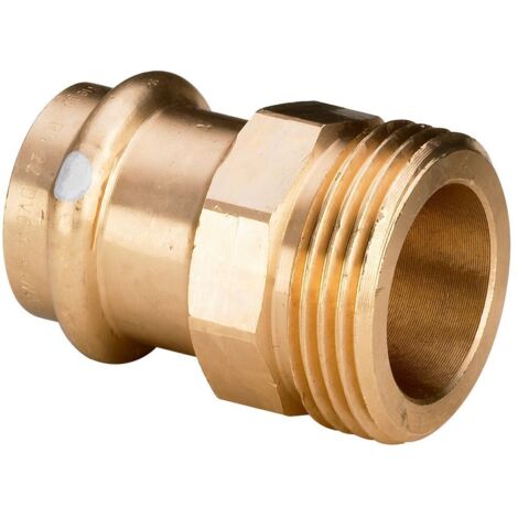 Viega Profipress S-Übergangsstück, d 22mm, G 1 Rotguss oder Siliziumbronze Modell 4511.4, 629144