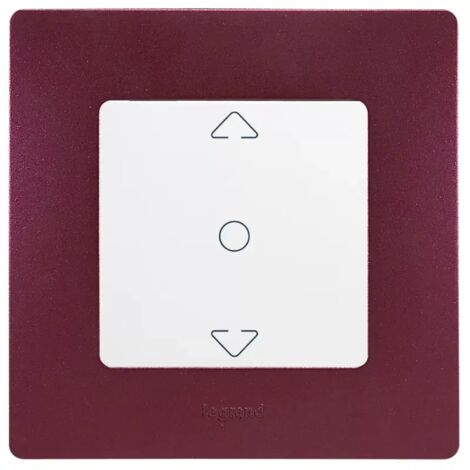 Legrand 664711 Niloé Rollladenschalter – 3 Positionen – rein