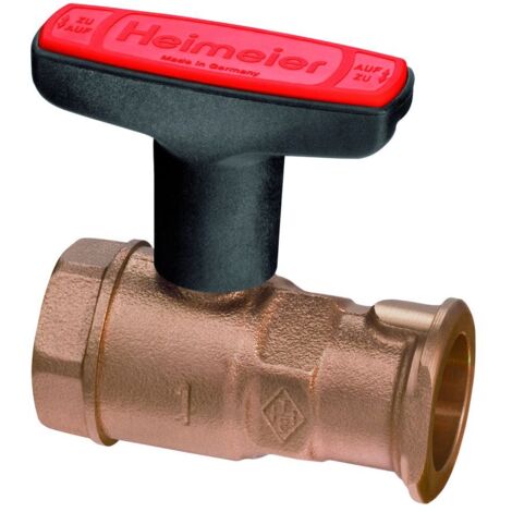 IMI Heimeier Pumpen-Kugelhahn Globo P 1 1/4" x 1" (1/2)