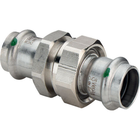 Viega Verschraubung mit SC Sanpress Inox 2360 in 28mm Edelstahl (1/3)