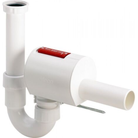 Viega Röhrengeruchverschluss Sperrfix, 4995.1 in G1 1/2 x 40x220mm Kunststoff (1/3)
