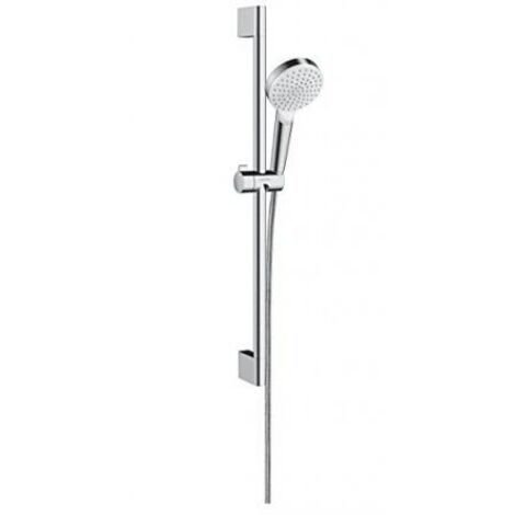 hansgrohe Crometta Brauseset 1jet mit Brausestange 65 cm, weiß/