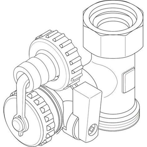BOSCH Ersatzteil TTNR: 87185436280 FE-Hahn mit Gewinde everp (1/2)