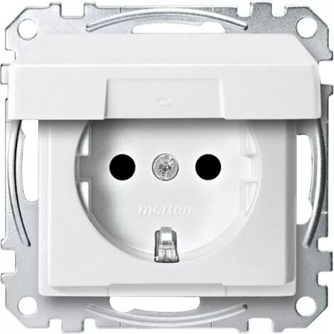 Merten SCHUKO-Steckdose MEG2310-0419 polarweiss System M (1/2)