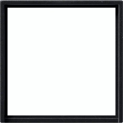 Gira Adapterrahmen quadr. 50 x 50 mm System 55 Schwarz m 0282005