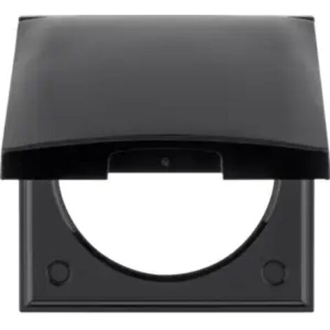 Berker Rahmen M3918282510 1fach schwarz glaenzend