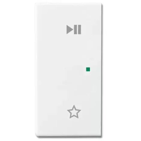 Busch-Jaeger 6237-21-84 6237-21-84 Wippe/L 2-fach,Play/Pause (1/2)