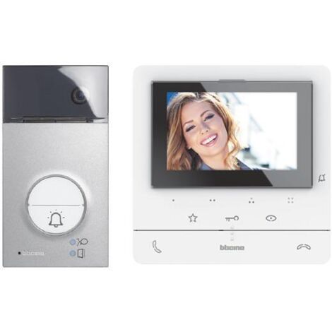 Flex'ONE Video-Set mit Türstation LINEA3 000 (1 und 2 Ruftasten) + CLASSE100 V16E 364922