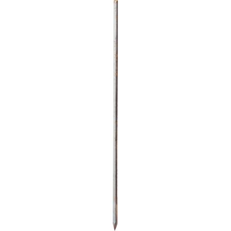 Schnureisen L.1200 mm Ø 18 mm Rundstahl inklusive Fase und Vierkantspitze 2,4 kg