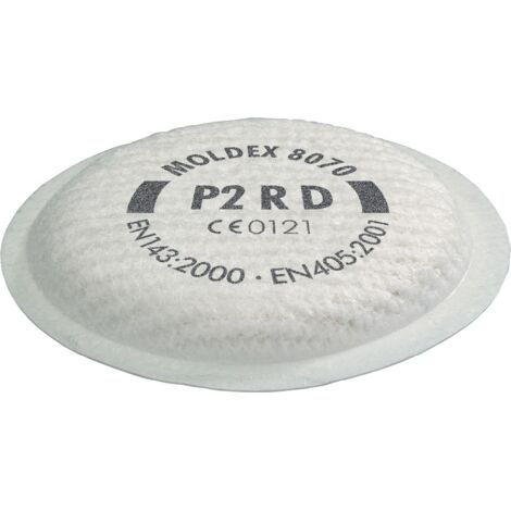 MOLDEX Partikelfilter 807001 EN 143:2000 + A1:2006 P2 R D ( 4000370732 )