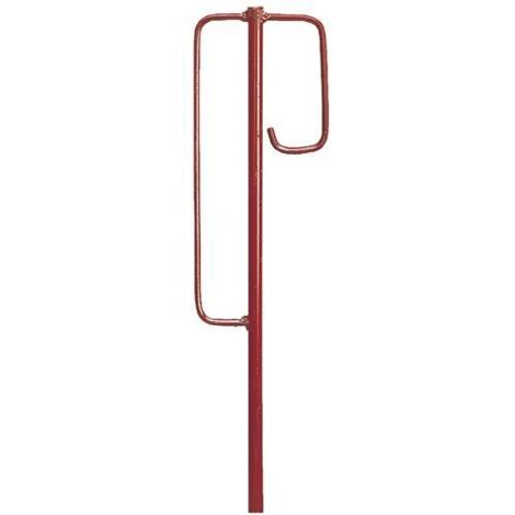 Laterneneisen Berliner Modell 1250x12mm Berliner Modell rot