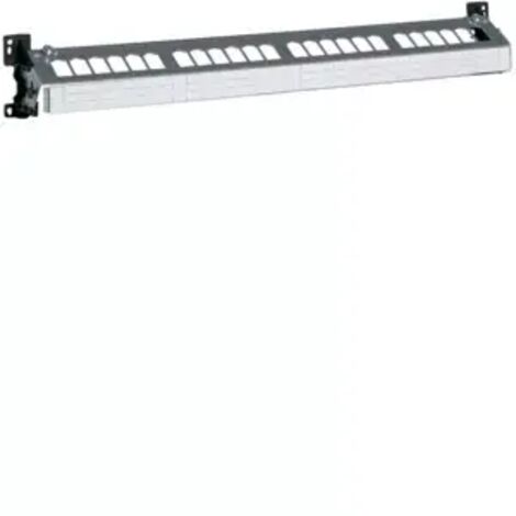 Hager FZ24MMO 24fach leer Patchpanel, Patchfeld unbestückt