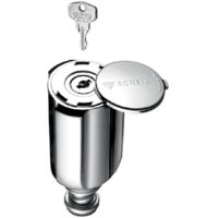 Schell Secur RV Sanitärgriff, Oberteil, abschließbar, 1/2", Chrom