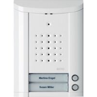 Ritto 1840220 Modul mit Silberner Klingeltaste und zwei Tasten