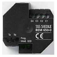 Siedle Bus-Eingangs-Modul BEM 650-02 schwarz für 70mm Dose 200031960-02