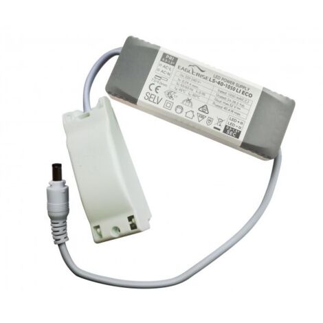 Transformateur LED 1050mA 40W Repiquable Flicker-free EagleRise LS-40-1050 LI