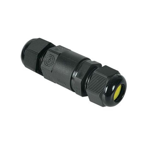 Lot De 5 Presse-étoupe étanches PG19 Noir - Pour Câbles 8-15mm, Perçage 24mm