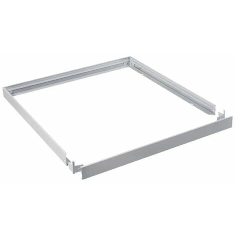 V-Tac – Support de cadre pour panneaux LED 600x600mm 6627 – Installation plafond sans faux plafond – Plastique blanc – IP20