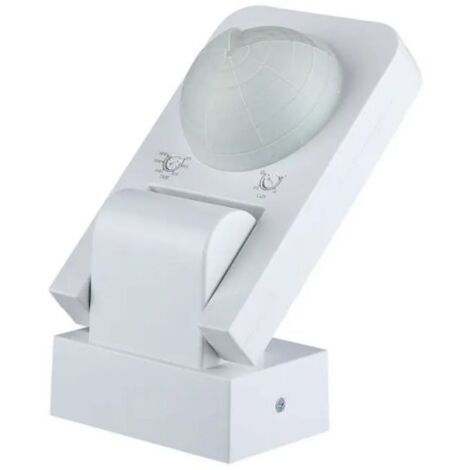 V-Tac – Détecteur de mouvement infrarouge IP65 360° – Détection jusqu'à 20 m – Charge max 1000 W – Installation murale ou plafond - VT-8083