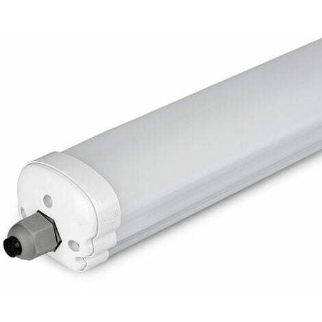 Réglette Étanche IP65 Slim pour Tube LED 60cm Connexion Latérale