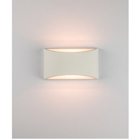 Applique Murale Intérieure Pour Ampoule LED G9 25cm Blanc ZAMBELIS (1/2)