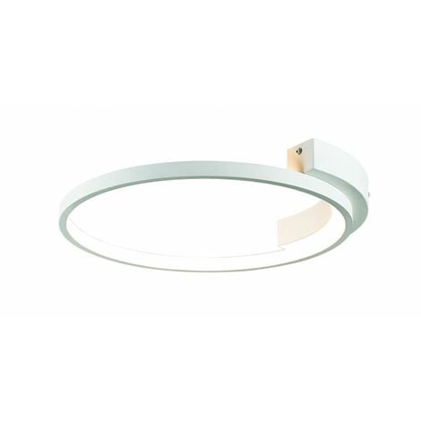 Kit Plafonnier LED Blanc 54W 60cm avec Kit de Suspension - Blanc
