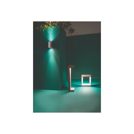 Borne Extérieure LED 8W IP54 Béton ZAMBELIS - Blanc chaud - 3000K