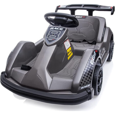 Kart à pédales voiture électrique enfant 6V – Télécommande 2,4G – 4 roues pour stabilité – Conduite autonome ou avec contrôle parental (1/5)