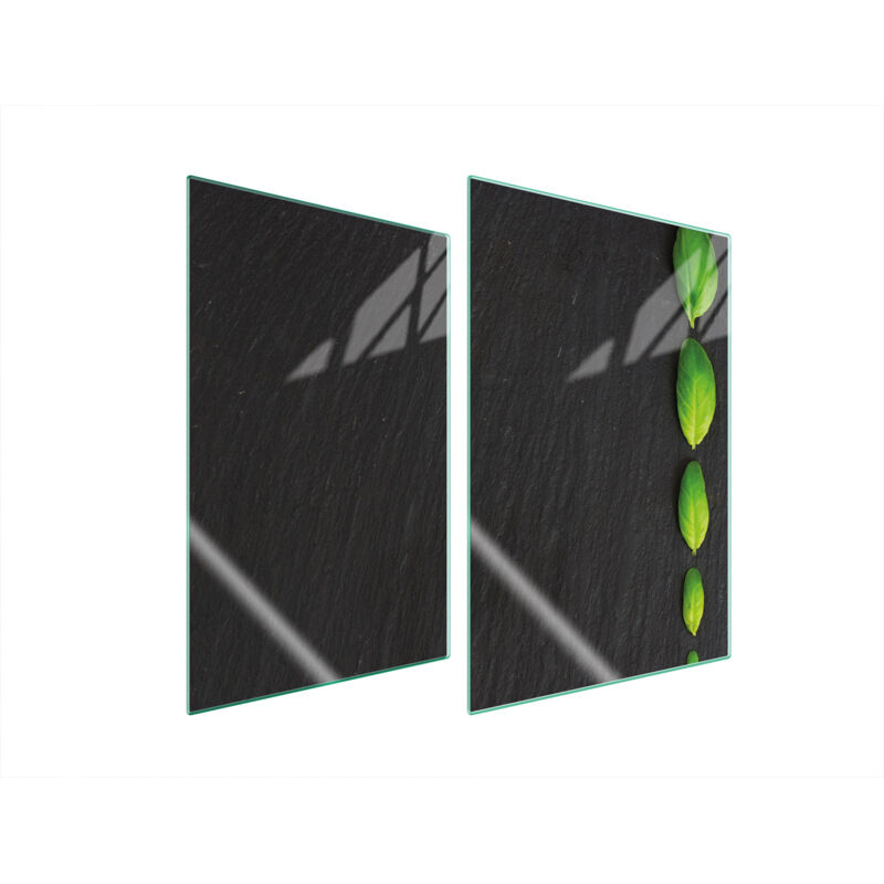 2 Copri Fornelli In Vetro Temperato 30x52 Cm – Proteggi Piano Cottura E Tagliere – Antigraffio, Con Piedini Antiscivolo – Adatto A Piani A Induzione Ed Elettrici - 6