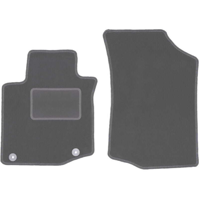 Tappetino Auto Lato Guida Per Peugeot 107 (2005-2014) – Somer Car, 1 Pezzo In Moquette Con Battitacco