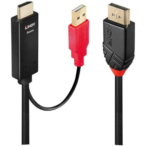 Convertitore MicroConnect HDMI DisplayPort da 2 m
