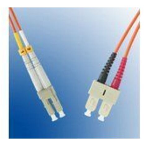 Fibra ottica multimodale MicroConnect LC-SC (1/3)