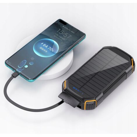 POWER BANK SOLARE 20000mAh 22,5W pannelli solari