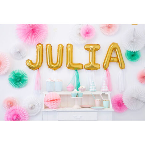 Amscan Palloncino A Forma Di Lettera Y In Lamina Oro Rosa – 76x86 Cm, Per Compleanni E Feste