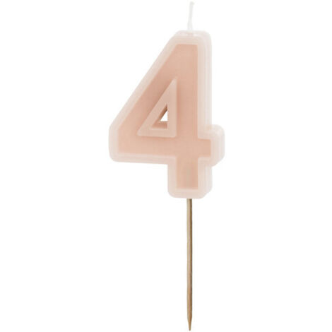 Candele Per Torta 26° Compleanno Rosa Glitter: Set Con Numeri 2 E 6 Perlati E 6 Candeline Lunghe Sfumate