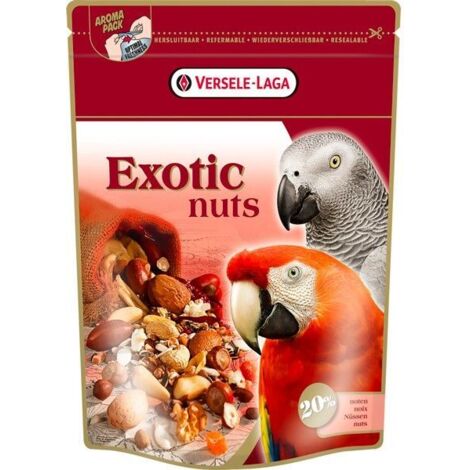 Versele Laga Exotic Nuts 750g - miscela di noci per pappagalli di grandi dimensioni (1/3)