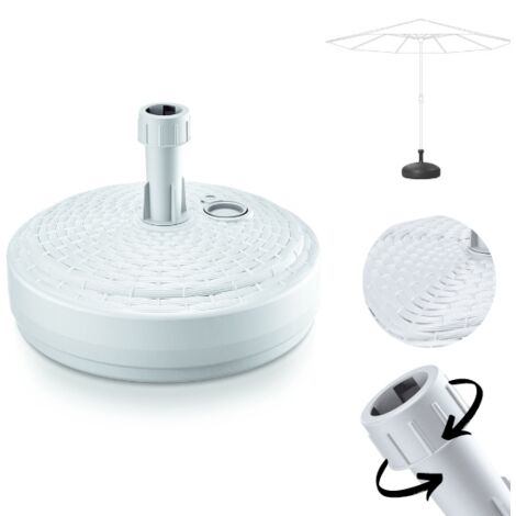 Base per ombrellone MPOR Bianco
