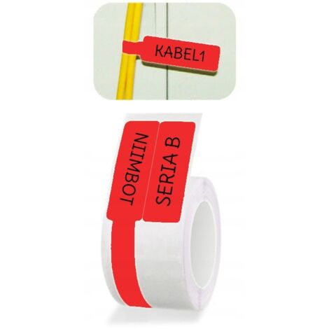 Etichette per cavi NIIMBOT B21/B3S 25 x 38 mm, 100 pezzi (1/5)