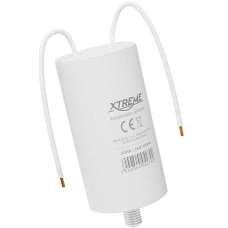Condensatore Motore Permanente 60μF 450V Con Capicorda – 50x117 Mm – Ideale Per Condizionatori E Cancelli Automatici