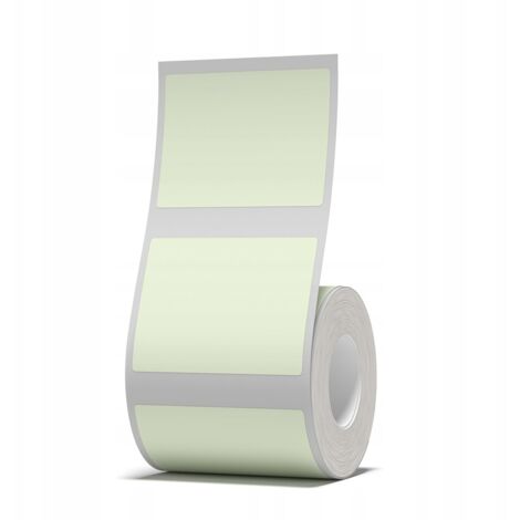 Etichette autoadesive verdi NIIMBOT 50 x 30 mm, 230 pezzi, per modelli B21/B3S/B1, originali (1/2)