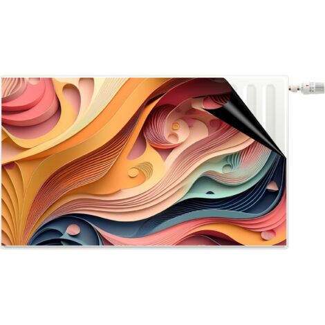 Copritermosifone magnetico Tappetino decorativo Calamita per termosifone per soggiorno