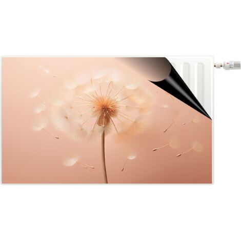 Copritermosifone decorativo Calamita per termosifone per soggiorno Dente di leone
