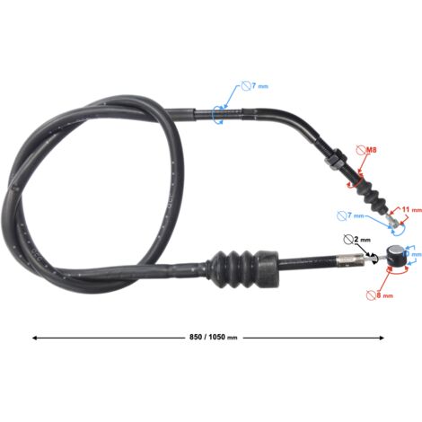 Cavo Frizione JAPKO 154832 Per Suzuki Samurai E SJ 410, Lunghezza 1695/1410 Mm