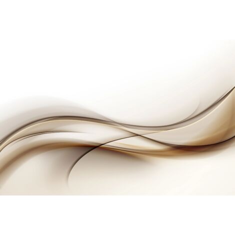 Tappetino magnetico per copritermosifone, Beige onde, 60x100cm