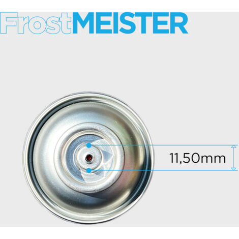 R1234yf Kältemittel FrostMEISTER Ersatzgas R134a 3in1 - Klimaanlage AC 2 Dosen Klimaanlage Auto Nachfüllen
