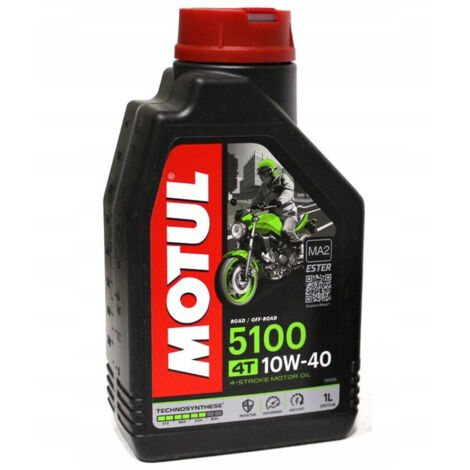 Olio motore Motul 5100 4T 1 l 10W-40