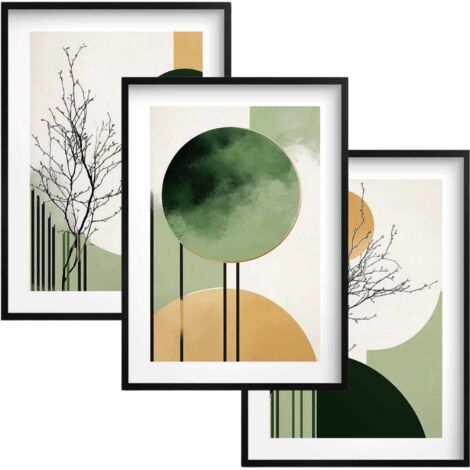 Poster da parete con cornice. Moderni quadri da parete per decorare l'ufficio.