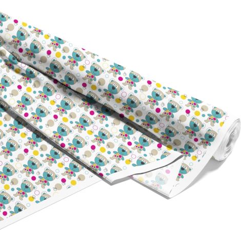 TESSUTI DECORATIVI PER ESTERNI OXFORD - Motivo orsetti kawaii I DX038